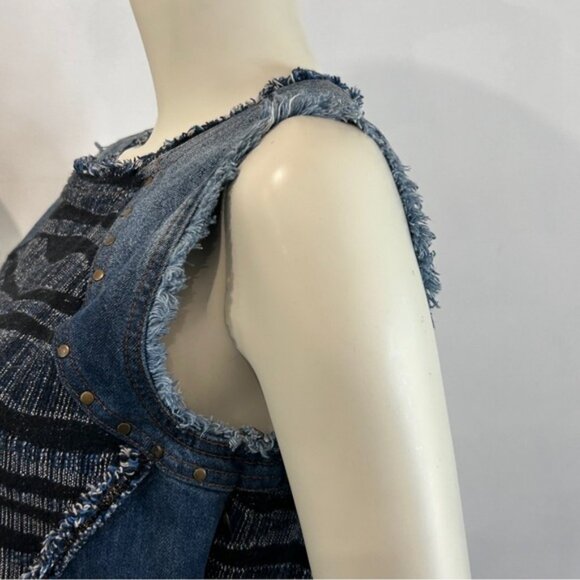 Desigual Cherize Stylized Denim Mini Dress - Picture 11 of 15